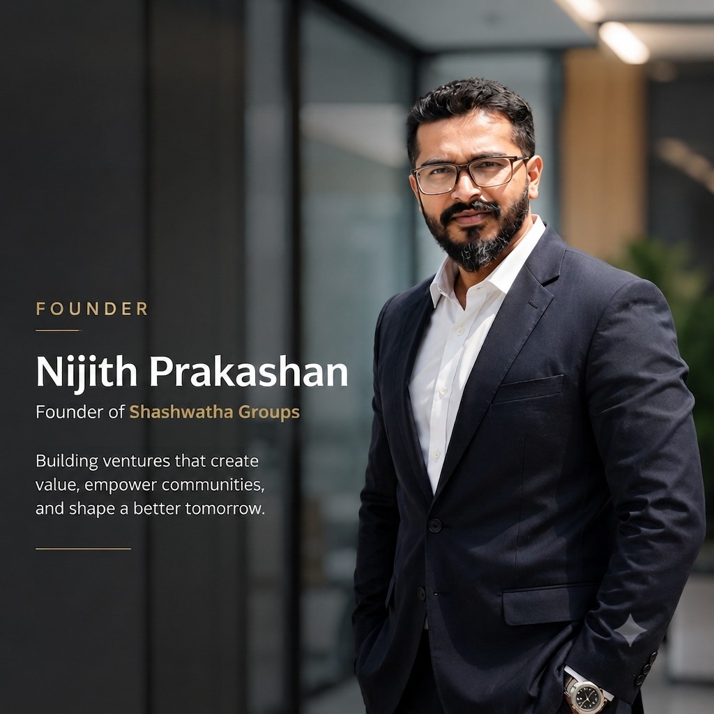 Nijith Prakashan - Founder